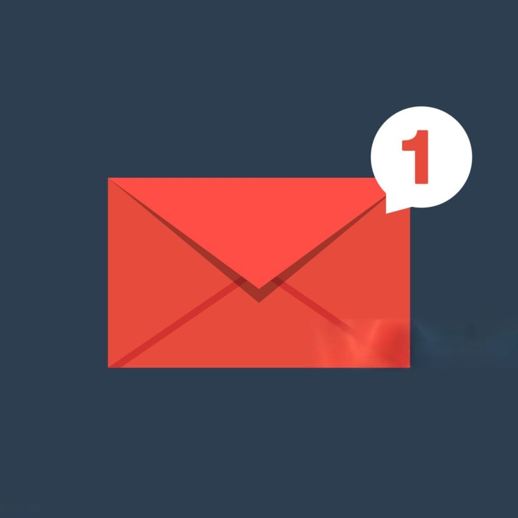 Illustrated envelope, used as cover artwork rather than an unread-message notification